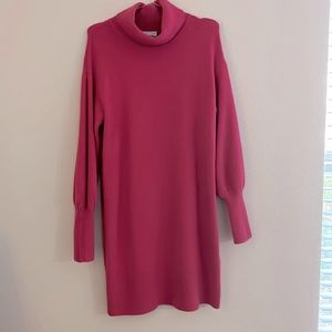 Gibson Latimer Pink Sweater Dress